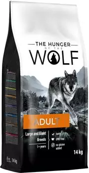 The Hunger of the Wolf Trockenfutter mit Huhn gut f&uuml;r die Gelenkgesundheit 14 kg