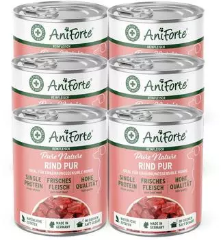 AniForte Rind Pur 6x400 g