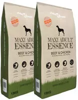 Trockenfutter Hunde Maxi Adult Essence Beef&chicken 2 Stk 30 Kg - Vidaxl