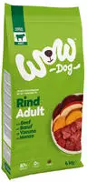 WOW Dog Hunde Trockenfutter Rind | f&uuml;r ausgewachsene Hunde, 32% Fleischanteil,