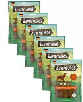 Purina AdVENTuROS Sticks mit B&uuml;ffelgeschmack 6 x 120 g