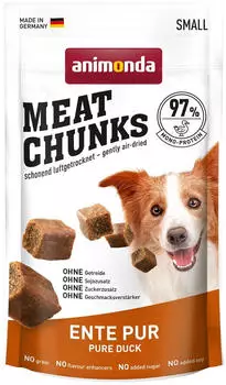 Animonda Meat Chunks Small Ente Pur (60 g)