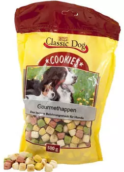 BTG Classic Dog Cookies Gourmethappen 500 g