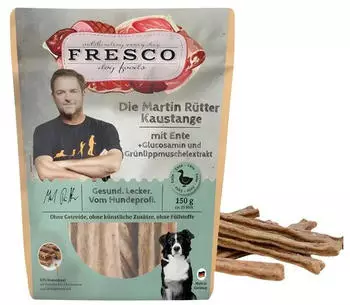 Fresco Dog Martin Rütter Kaustange mit Ente, Glucosamin und Grünlippmuschelextrakt 150 g