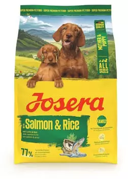 Josera Mother & Puppy Lachs & Reis (3 x 3 kg)
