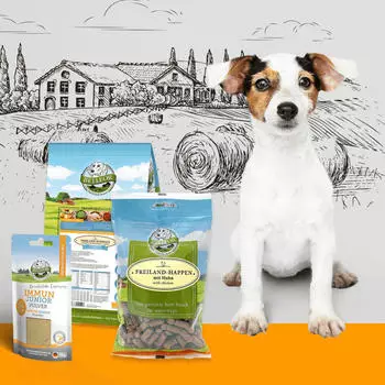 Bellfor Welpenfutter Set f&uuml;r kleine Rassen: getreidefreie Trockenfutter + gesunde Soft-snack + Immun Pulver f&uuml;r Welpen