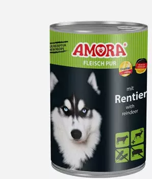 Amora Fleisch Pur Adult Rentier 400 g