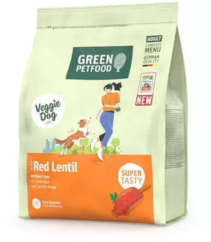 Green Petfood VeggieDog Red Lentil 5 x 900 g