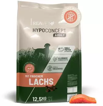REAVET Hypoconcept Hundetrockenfutter Lachs 12,5kg