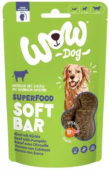 WOW Dog Superfood Soft Bar Rind 150 g