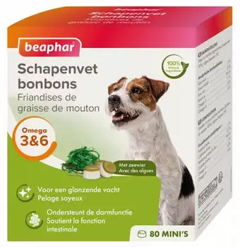 Beaphar Bio Haut- und Fellkur Bonbons Mini Seealgen 245 g
