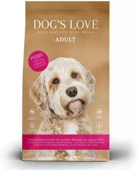Dog's Love Adult Trockenfutter mit Pferd 2kg