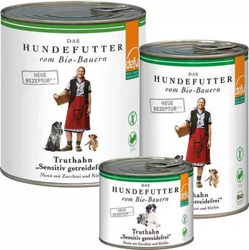 defu Bio Truthahn Sensitiv getreidefrei 400 g
