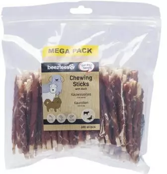 Beeztees Kausticks mit Ente 12,5 cm (100 Stk.)