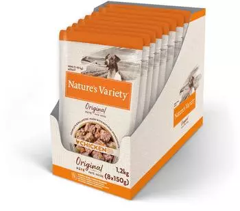 Nature's Variety Original No Grain Naschkatzen Mini mit Huhn 8 x 150 g