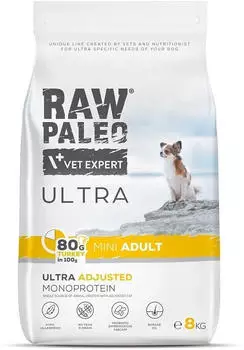 VetExpert Raw Paleo Ultra Turkey Adult Mini 8kg