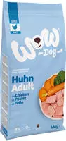 WOW Dog Hunde Trockenfutter Huhn | f&uuml;r ausgewachsene Hunde, 32% Fleischanteil,