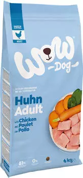 WOW Trockenfutter Mini Adult Huhn 6kg