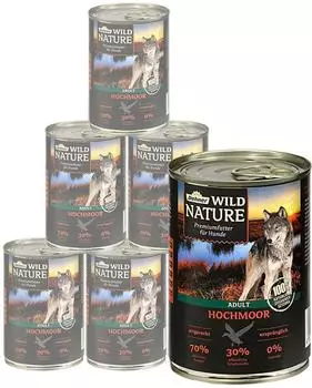 Dehner Zoo Wild Nature Hochmoor Adult Ente 6 x 400g