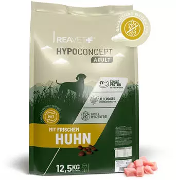 REAVET Hypoconcept Huhn Single-Protein mit Frischfleisch 12,5kg