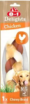8in1 Delights Chewy Braids M/L 80g
