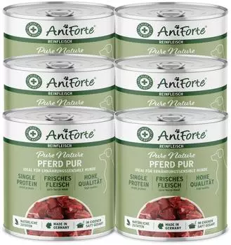 AniForte Pferd Pur 6 x 800g