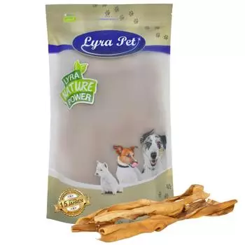Lyra Pet Rinderkopfhautstangen 50 cm (10 Stk.)