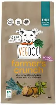 VEGDOG Farmers Crunch 1 kg