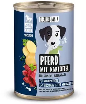 Tierliebhaber Pferd mit Kartoffel 400g