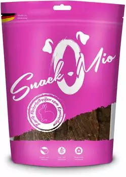 SnackOMio zarte Fleischstreifen vom Kaninchen 125 g