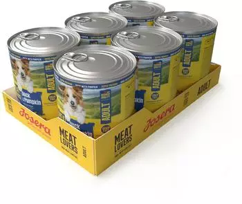 Josera Meat Lovers Menu Ente mit Kürbis (6 x 800 g)