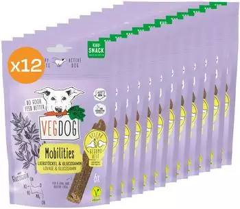 VEGDOG Kausnack Mobilities 12x115g