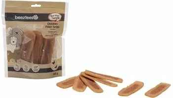 Beeztees H&uuml;hnerfilet-Streifen mit Ente - 400 g
