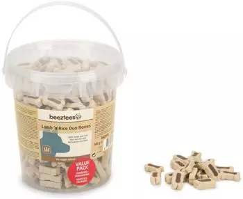 Beeztees Duo Bones - Lamm & Reis - 500 g