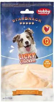 Nobby (23,87 EUR/kg) Starsnack Licky Dog Chicken 75 g