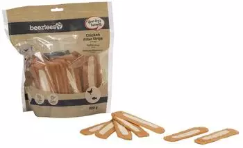 Beeztees Hühnerstreifen mit Fisch - 900 g