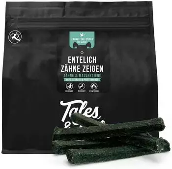 Tales & Tails Zahnpflege-Kausticks EnteLich Zähne Zeigen 200g