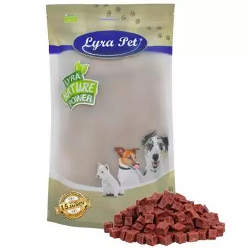 Lyra Pet Pferdefleischw&uuml;rfel 1 kg