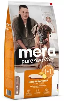 MERA Pure Sensitive Junior Ente & Kartoffel 12,5kg
