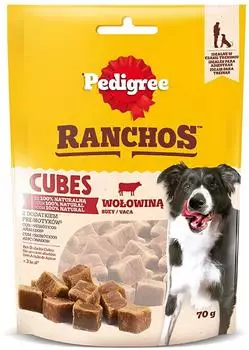 Pedigree &reg; Ranchos&trade; Cubes mit Rindfleisch 70g