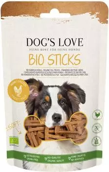 Dog's Love SOFT Sticks BIO Huhn | 150 g