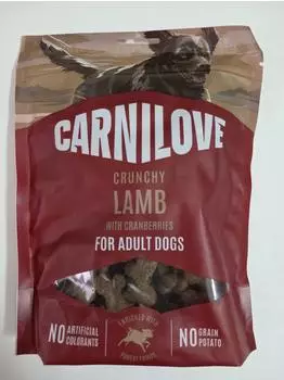 Carnilove Dog Crunchy Snack Lamm mit Preiselbeeren (200 g)