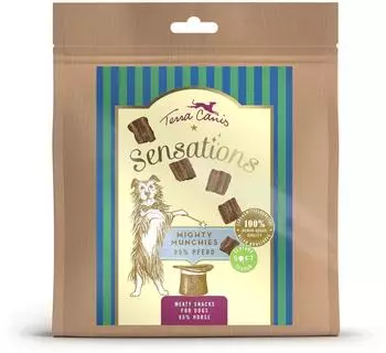 Terra Canis Sensations Mighty Munchies Pferd | 90 g