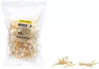 Beeztees gepuffte Hühnerfüße Megapack 750g