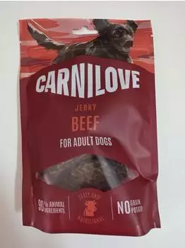 Carnilove Dog Snack Jerky Beef fillet 100 g