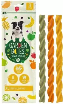 Duvo+ (2,50 EUR/Stück) Garden Bites Fruity Dental Swirls, Größe: XL / Maße: 25 cm