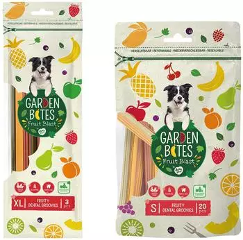 Duvo+ (35,55 EUR/kg) Garden Bites Fruity Dental Groovies, Gr&ouml;&szlig;e: XL / Ma&szlig;e: 25 cm
