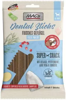 MAC's MAC's - Dog - Dental Stick - Frisches Gefl&uuml;gel | 180 g