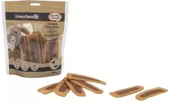 Beeztees Hühnerfilet-Streifen mit Lamm - 400 g