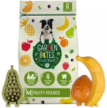 Duvo+ Garden Bites Fruity Friends - 8,5 cm - 6 St&uuml;ck